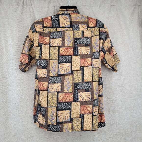 Tori Richard Lawn Hawaiian Camp Casual Button Down Shirt Cotton USA - Picture 5 of 8